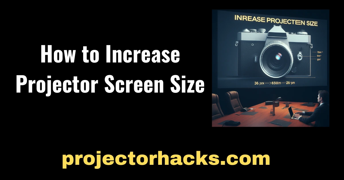 How to Increase Projеctor Scrееn Sizе