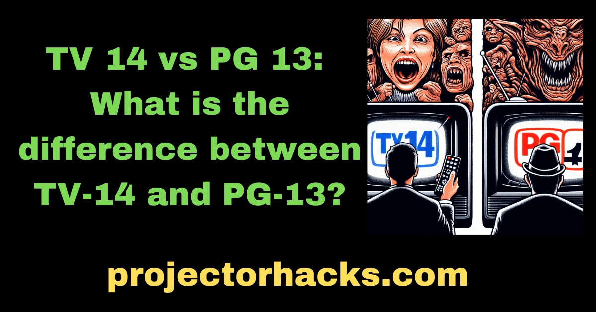 TV 14 vs PG 13 What is the difference between TV-14 and PG-13