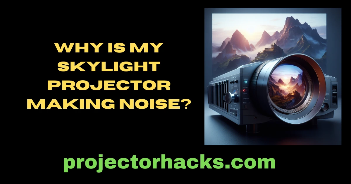 Why is My Skylight Projector Making Noise? | Projectorhacks